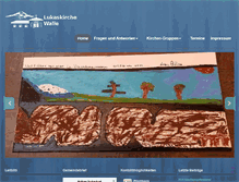 Tablet Screenshot of kirche-walle.de